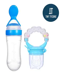 Tiny Tycoonz Fruit And Food Nibbler & Feeder - Blue