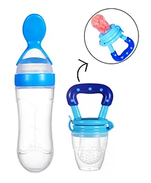 Tiny Tycoonz Fruit And Food Nibbler & Feeder - Blue