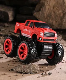 Monsto Friction Powered Monster Toy Truck Red - Height 9.5 cm 