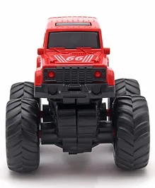 Monsto Friction Powered Monster Toy Truck Red - Height 9.5 cm 