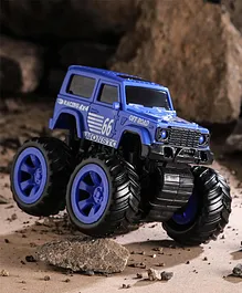 Monsto Friction Powered Monster Truck Toy - Blue