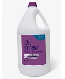 Steriva 80% Alcohol Based Hand Sanitizer White Musk Flavour - 5 Litres