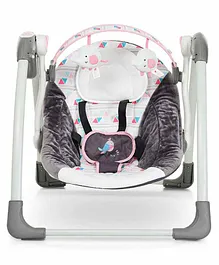 Mastela Deluxe Portable Swing with Music - Pink