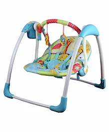 Mastela Deluxe Portable Swing with Music - Blue