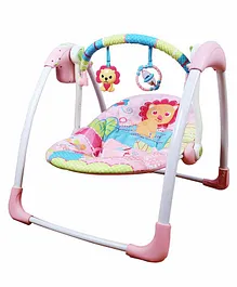 Mastela Deluxe Portable Swing with Music - Pink 