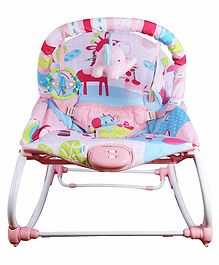 Mastela Baby Rocker With Toy Bar - Pink