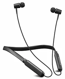 Staunch Flex 100 In Ear Bluetooth Wireless Neckband with Powerful Bass - Black