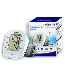 Microtek KF-65A Upper Arm Blood Pressure Monitor - White