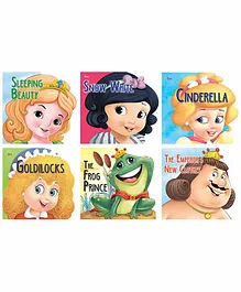 Cut Out Board Books: Fairy Tales Set of 6 Books - English