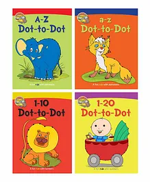 Dot to Dot Books Activity Books Set of 4 - English