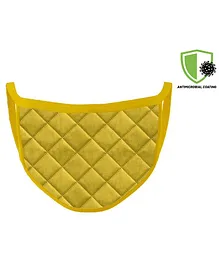 COCOON ORGANICS 5 Layer Ultra Safe Anti Microbial Fibre Fill Mask - Yellow