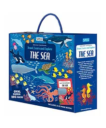 The Sea Book With Puzzle - English