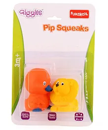 Funskool Bath Duck & Lion Toys Pack of 2 (Color May Vary)