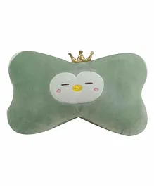 Whizrobo Crown Penguin Bone Pillow - Green