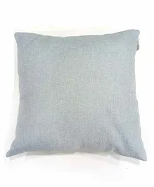Whizrobo Modern Plain Hemp Pillow - Blue