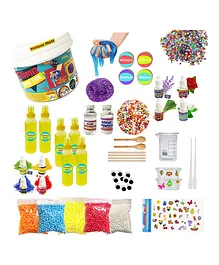 Yellow Nuts Slime Making Jumbo Tub - Multicolour