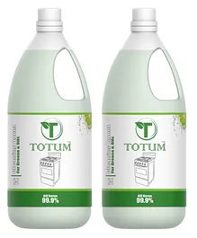 Totum H7- Stainless Steel & metal Cleaning Agent Pack of 2 - 1 Litre Each