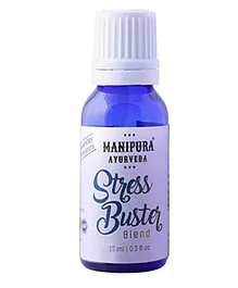Manipura Ayurveda Stress Buster Diffuser Essential Oil - 15 ml