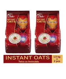 Oateo Marvel Iron Man Instant Oats Pack of 2 - 1.5 Kg each