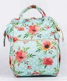 Haus & Kinder Canvas Diaper Backpack - Multicolor