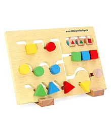 Little Genius Solving Path Maze Toy - Multicolor 