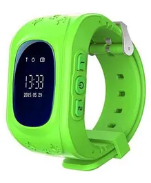 SeTracker Smart Watch With Two Way & SOS Calling Anti Lost Tracker LBS Positioning Alarm - Green