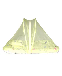 Enfance Nursery Mosquito Net Bedding Set Umbrella Print - Yellow
