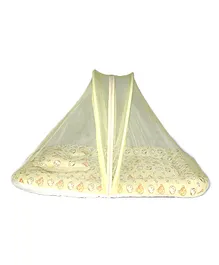 Enfance Nursery Mosquito Net Bedding Set Animal Face Print - Yellow