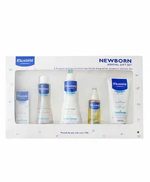 Mustela Newborn Arrival Gift Set White - 5 Pieces