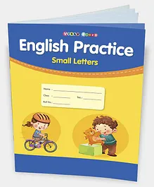 English Practice Small Letters Writing Book - English