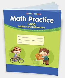 Vishv Books Maths Practice Book  - English