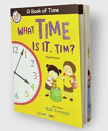 What Time is It, Tim Maths Based Story Book - English