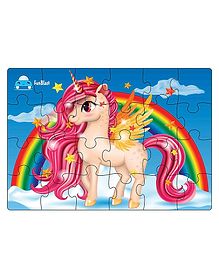 FunBlast Unicorn Jigsaw Puzzle Multicolour - 24 Pieces
