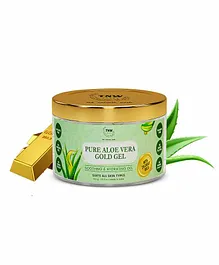 TNW- The Natural Wash Aloe Vera Gel with 24 Carat Gold Leaves - 100 gm