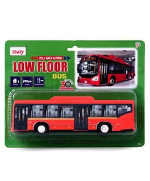 Centy Pull Back Low Floor Toy Bus (Color & Design May Vary)