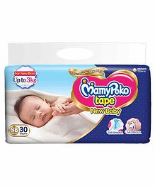 MamyPoko Tape New Born Mini - 30 Pieces