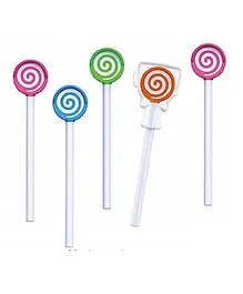 Adore Food Grade Silicone Tongue Cleaner with Safety Case - Pack of 5 