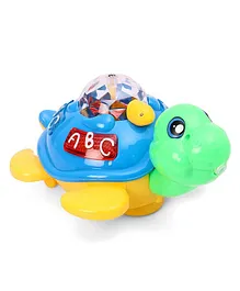 KV Impex Bump & Go Turtle With Music And Light - Multicolor ( Color May Vary)