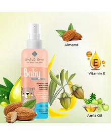 Teal & Terra Baby Hair Oil with Jojoba & Almond Oil - 100 ml