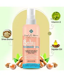 Teal & Terra Baby Massage Oil with Shea Butter & Olive Oil - 200 ml