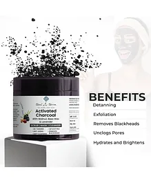 Teal & Terra Activated Charcoal 3 in 1 Mask - 100 gm