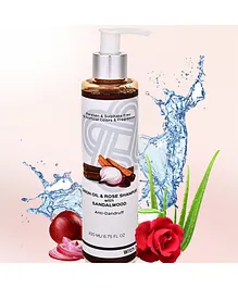 Teal & Terra Onion Oil Shampoo with Rose Neem and Sandalwood - 200 ml