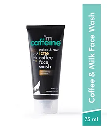 mcaffeine Naked & Raw Latte Coffee Face Wash - 75 ml