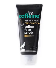 mcaffeine Naked & Raw Cappuccino Coffee Face Scrub - 75 gm