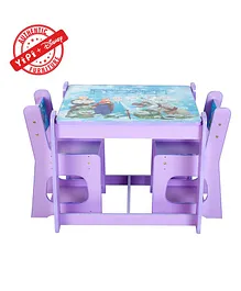 YiPi Frozen Activity Table with 2 Chairs - Purple