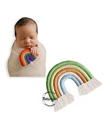 Babymoon Macrame Rainbow Photography Accessories Props - Multicolor