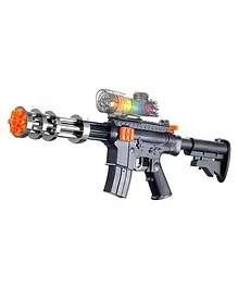 Lattice Manual Jelly Shots Toy Gun with Led Light - Grey 