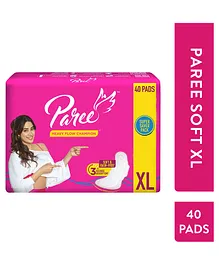 Paree Super soft & Dry XL Sanitary Napkins - 40 Pads