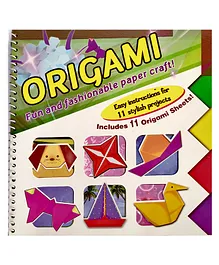 Origami Fun and Fashionable Paper Craft Book - English