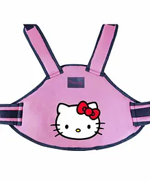 Magic Seat Two Wheeler Carrier Protection Hello Kitty Print - Pink